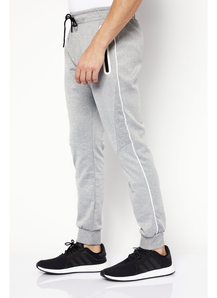 Cultura New York Men Sportswear Fit Training Sweatpants, Grey  - Image 2