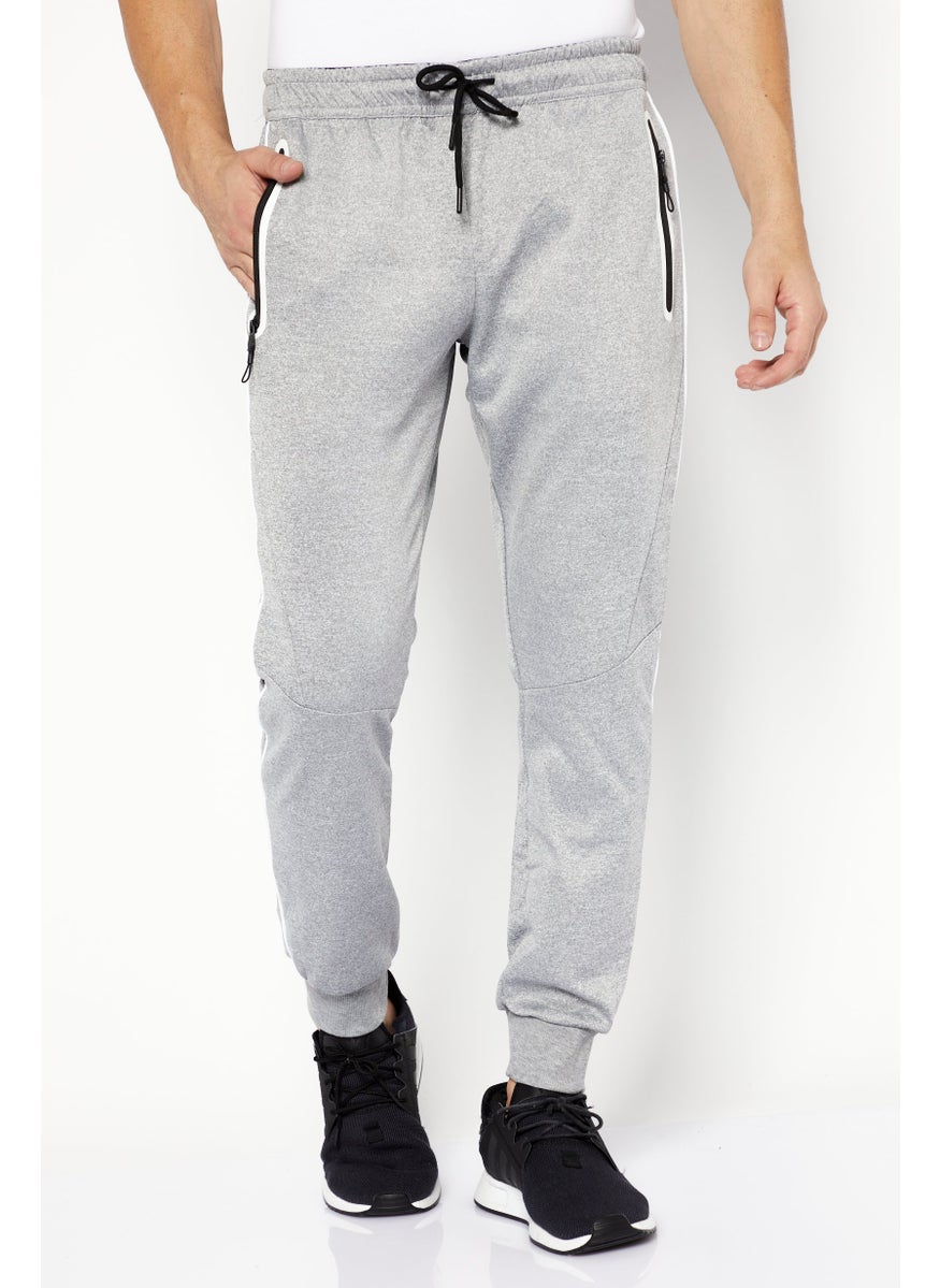 Cultura New York Men Sportswear Fit Training Sweatpants, Grey  - Image 1