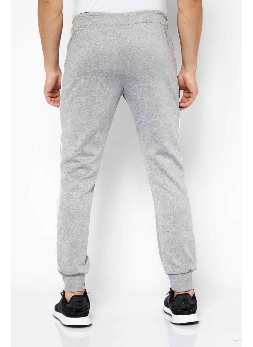 Cultura New York Men Sportswear Fit Training Sweatpants, Grey  - Image 3