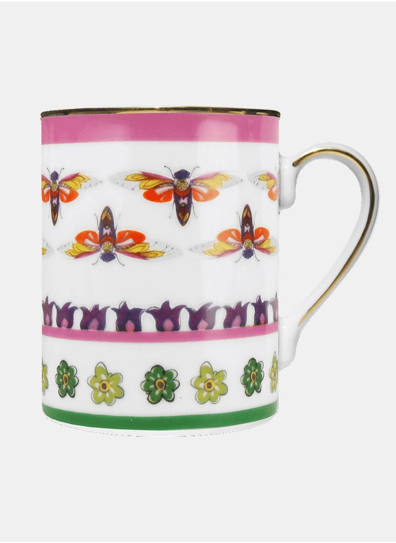 Baci milano - Porcelain Mug 8.5x10.5 cm Amazzonia Pink Baci Milano - Image 1