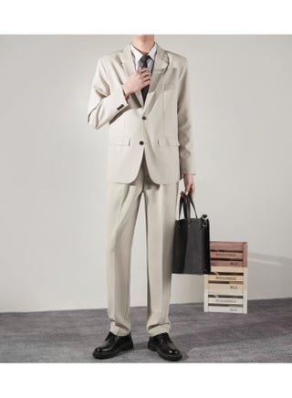 New Casual Slim Fit Suit Two-Piece Set - pzsku/Z8B07B110558E52C555A5Z/45/1745827593/96ba5e17-3cee-49f4-b6d8-92d6570f2177