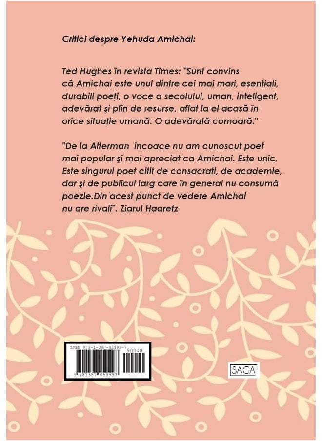 Yehuda Amichai - Poezii Alese  - Image 2