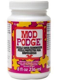 Mod Podge Mod Podge Puzzle Saver (8-Ounce), CS15068, White  - Image 1