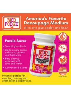 Mod Podge Mod Podge Puzzle Saver (8-Ounce), CS15068, White  - Image 2