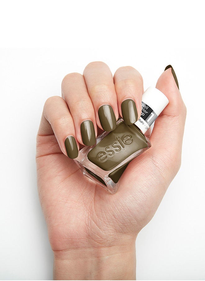 essie طلاء أظافر جل كوتور يدوم طويلاً، منقوش بالكامل، 13.5 مل  - Image 3