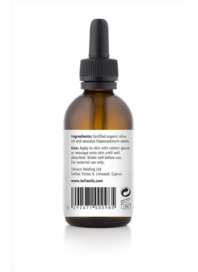 teliaoils Horse Chestnut Infused Oil Extract (Macerated Oil), 1.7 Fl Oz - 50 Ml/a soothing and Antioxidant Oil - Excellent for Varicose Veins  - Image 2