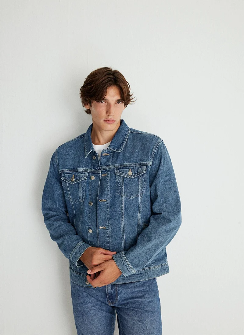 مافي FRANK Used Blue denim