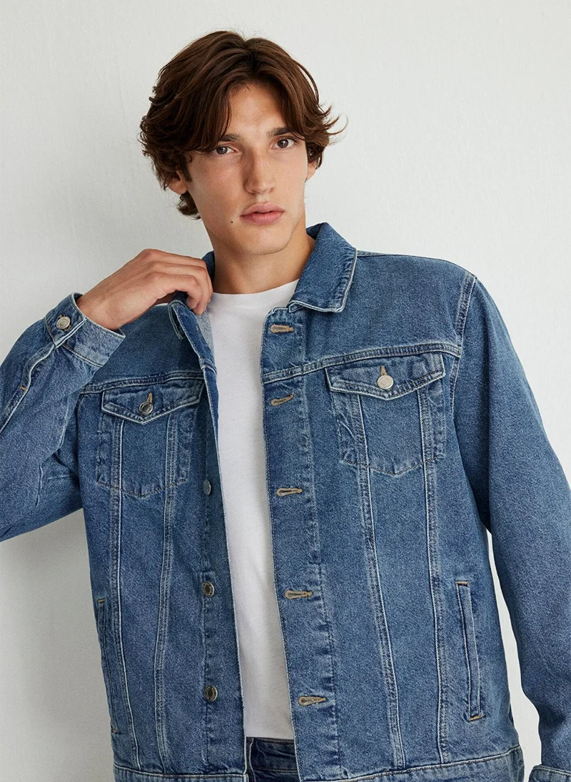مافي FRANK Used Blue denim