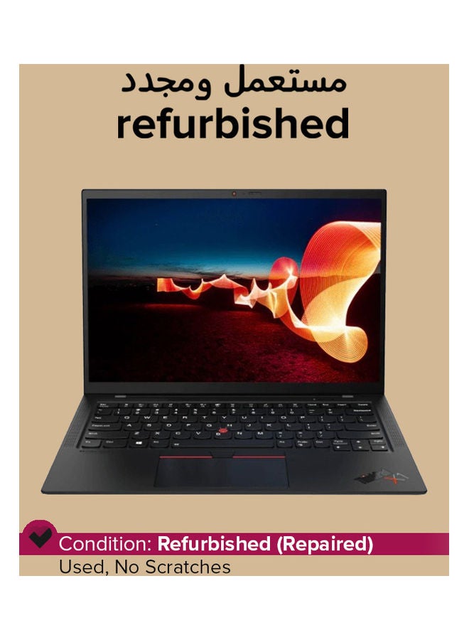 Refurbished - Thinkpad x1 Carbon Touchscreen Laptop With 14-Inch Display,Intel Core i7 Processor/3rd Gen/8GB RAM/256 SSD/Intel HD Graphics English Black