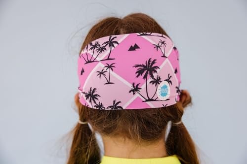 Splash Place KIDS SWIM GOGGLES with Fabric Strap - MALIBU |Tangle-Free, Swimming Goggles for Kids, Comfy Fabric Strap Goggles - Image 5
