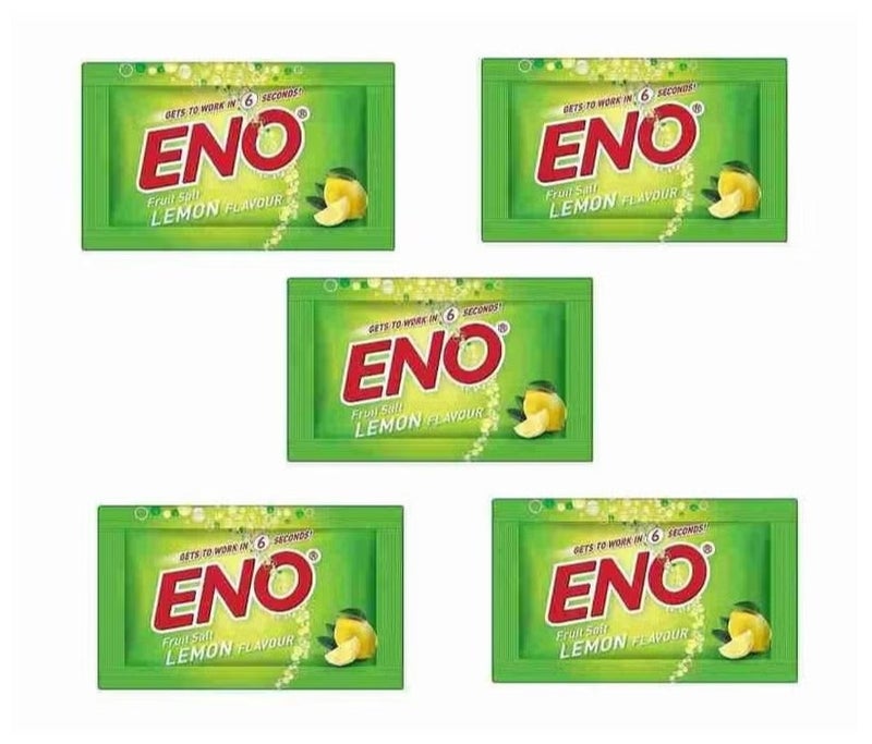 Pack of 5 Ino Lemon sachets, 5 grams each