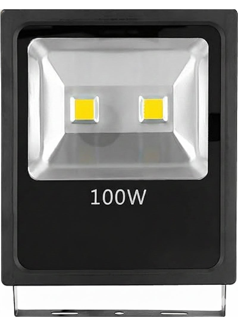 100W Outdoor LED Floodlight, Waterproof and Dustproof - White