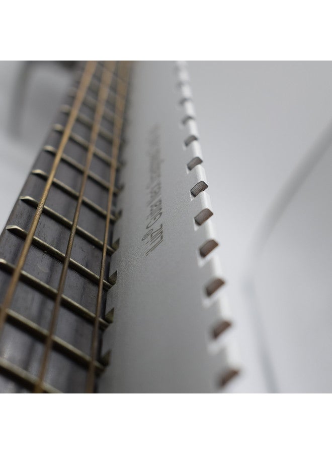 iLuiz iLuiz Guitar Neck Notched Straight Edge Luthiers Tool for Gibson Fender and Most of Guitar Fretboard and Frets - Image 1
