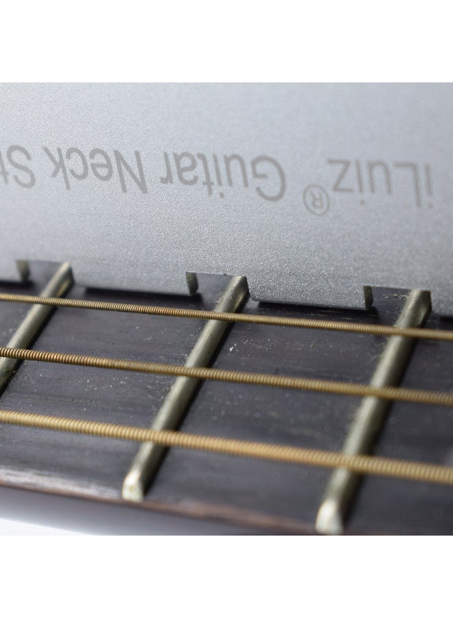 iLuiz iLuiz Guitar Neck Notched Straight Edge Luthiers Tool for Gibson Fender and Most of Guitar Fretboard and Frets - Image 2