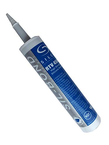 Sil-Bond Food Grade NSF FDA RTV Silicone Sealant Adhesive Clear 10.3oz (1) (10.3 Ounce Tube) - Image 4