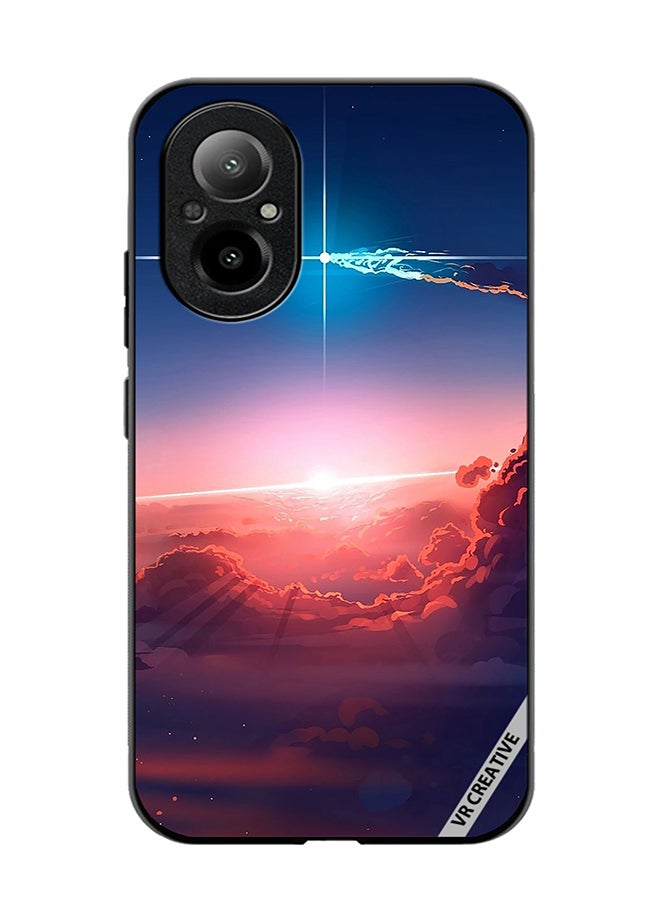 VR CREATIVE Protective Case Cover For Realme C67 4G Nature Light Design Multicolour - Image 1