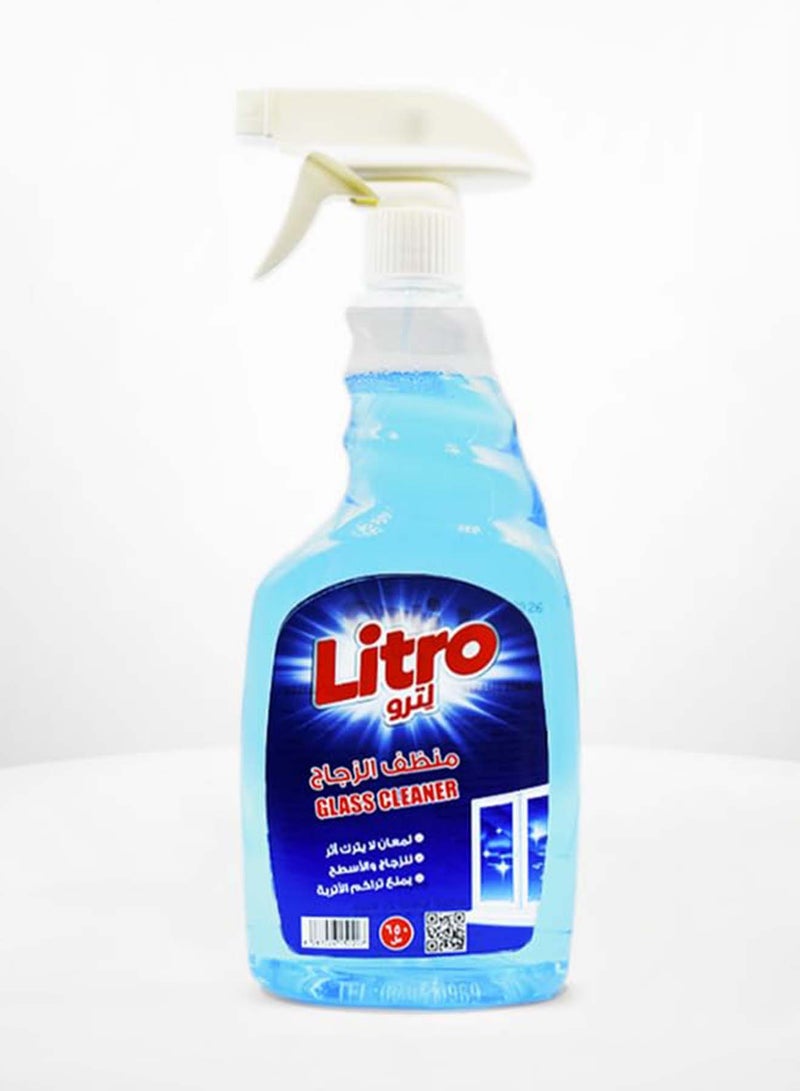 Litro Glass Cleaner Spray 650ml – Streak Free Window & Mirror Cleaner, Removes Dirt, Grease & Fingerprints, Crystal Clear Shine - Image 2