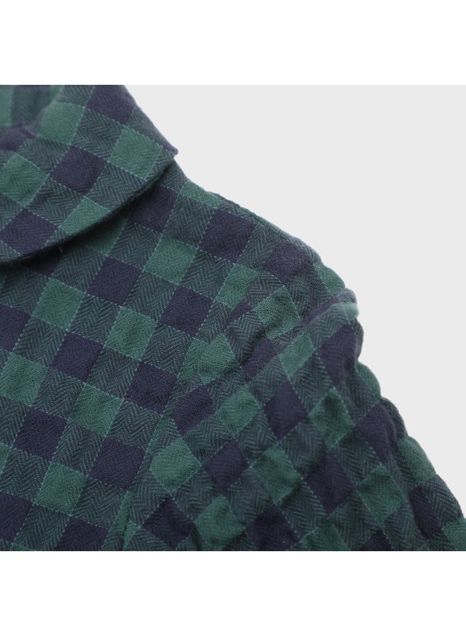 Zara Fashionable Vintage Sweet Plaid Bow Dress For Kids - Image 5