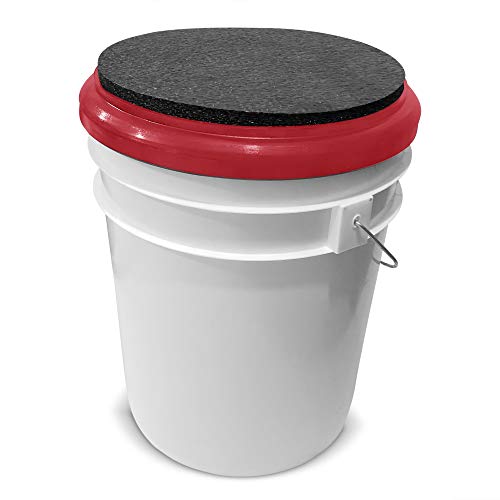 BUCKET PROS Padded Bucket lid (Orange) by Bucket Lidz - Image 2
