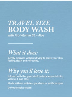 Bath & Body Works Ocean Travel Size Body Wash  - Image 2
