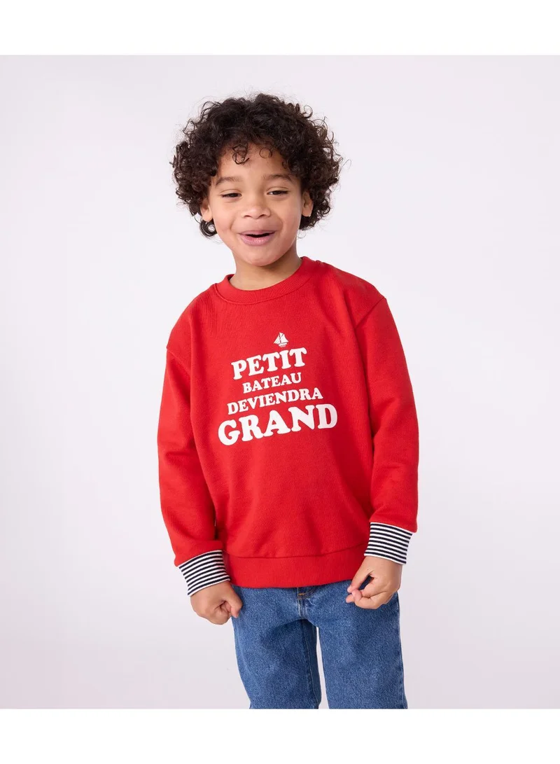 Petit Bateau Children's printed cotton sweatshirt
