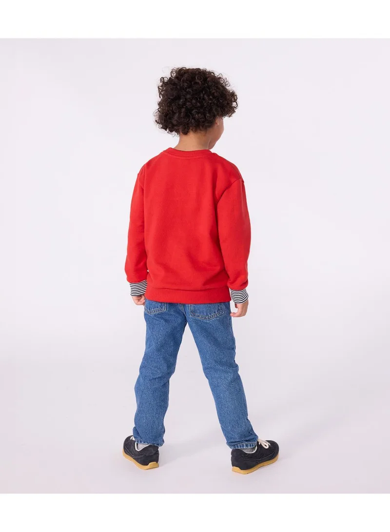 Petit Bateau Children's printed cotton sweatshirt