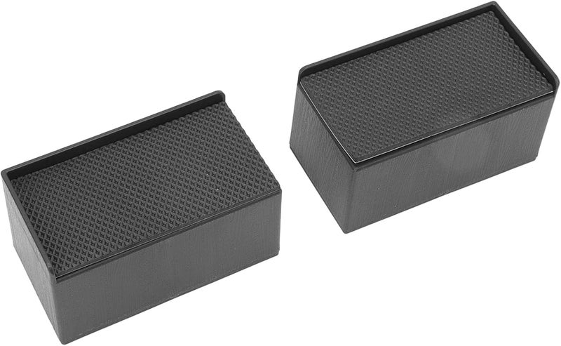 RiToEasysports L Shape Stackable Sofa Furniture Risers for Table Couch Bed, Smooth Corners Rubber Risers for Increased Height, for Family Safety, 4-Pack - Image 5