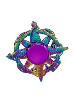 Vine Colorful Fidget Spinners Relieve Stress And Anxiety, Finger Spinners Metal Focus Stainless Steel, Eliminate Boredom For Children Adults, Birthday Gift