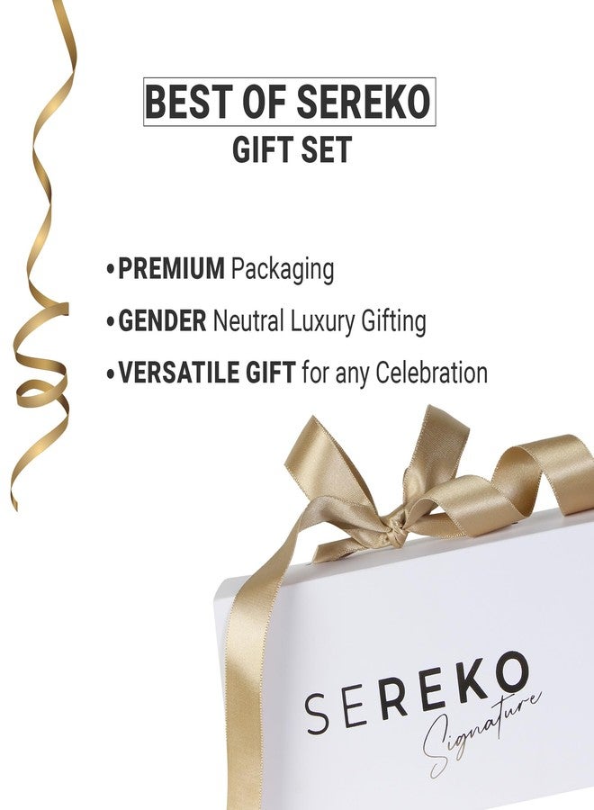 Sereko Skincare Gift Set for Women & Men Birthday, Diwali & Anniversary, | Calming Candy Stress Relief Tablets, Undr Eye Gel Pen, Vegan Leather Pouch & Eye Mask - Image 4