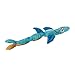 Petstages StuffingFree Floppy Shark Plush Dog Toy Large - Image 3