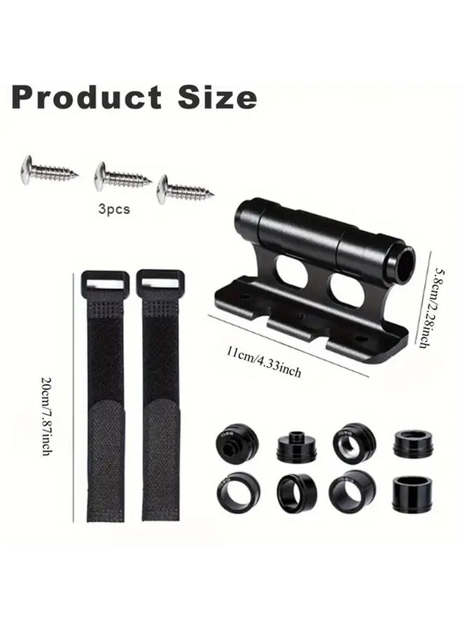 1 Set Heavy Duty Front Fork Bike Carrier Quick Release Tool Free Installation - Image 2
