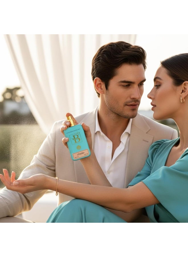 ب تفاخر إل رينو | 100 مل ماء عطر للجنسين | عطر عود وزهور يدوم طويلاً | عطر عربي فاخر | مثالي للرجال والنساء - Image 4