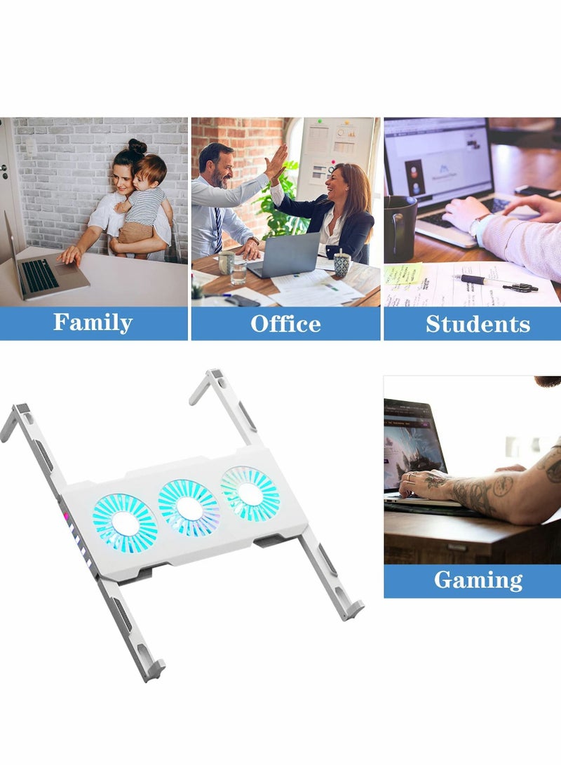 Y&D Laptop Cooling Pad for Desk 11-15.7 Inch Laptops - Image 2