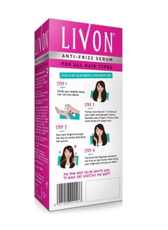 Livon Hair Serum With Vitamin E and Organ Oil 100ml  - Image 3