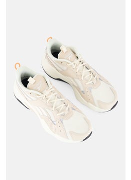 Reebok Kids Boy Turbo Restyle Lace Up Running Shoes, Beige  - Image 4