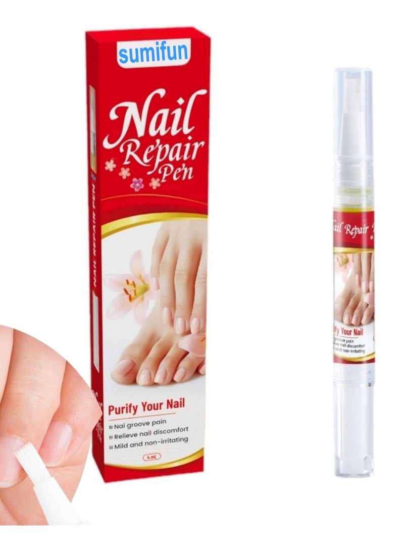 Sumifun Feet Care Essence Anti Infection Paronychia Foot Onychomycosis Toe Fungus Removal Gel Nail Fungal Treatment Pen - Image 1