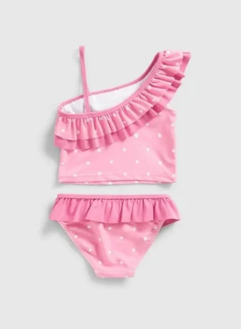 mothercare Pink Asymmetrical Tankini