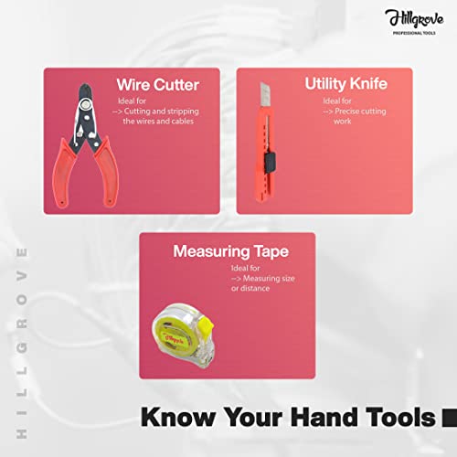 Hillgrove Hand Tool Kit (7 Tools) - Image 3