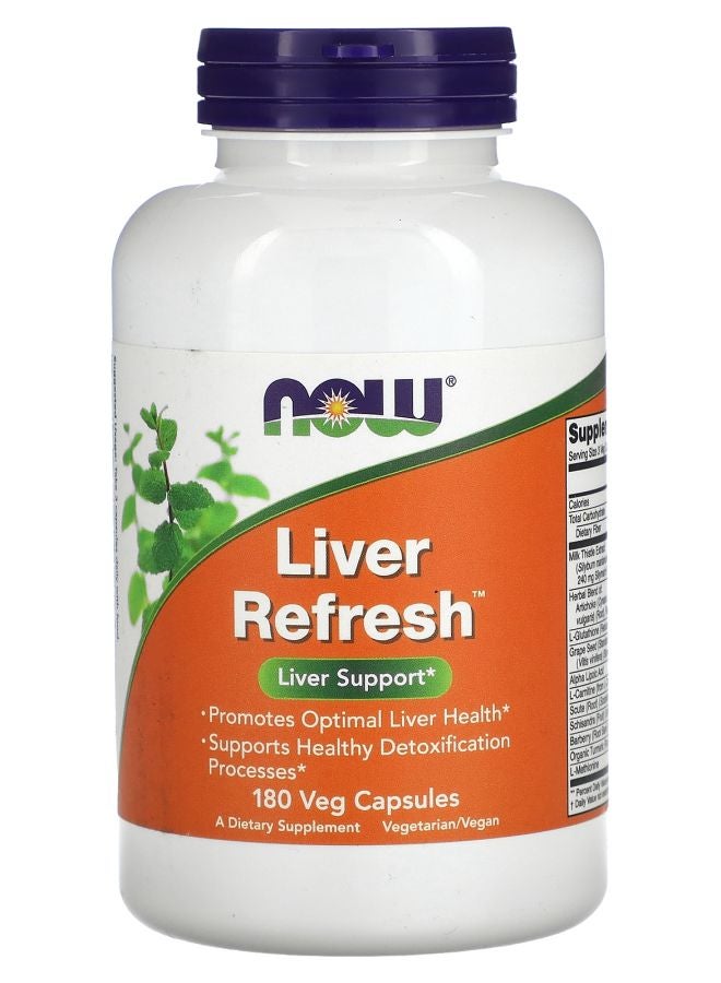 now تجديد الكبد 180 كبسولة نباتية