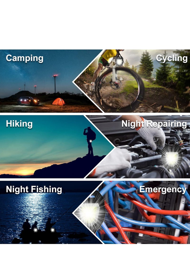 Mini LED Flashlight with Heater, 1000 Lumens Bright 7 Light Modes, Magnetic Base and Foldable Bottle Opener, for Camping, Fishing, Repair, Hiking  - Image 4