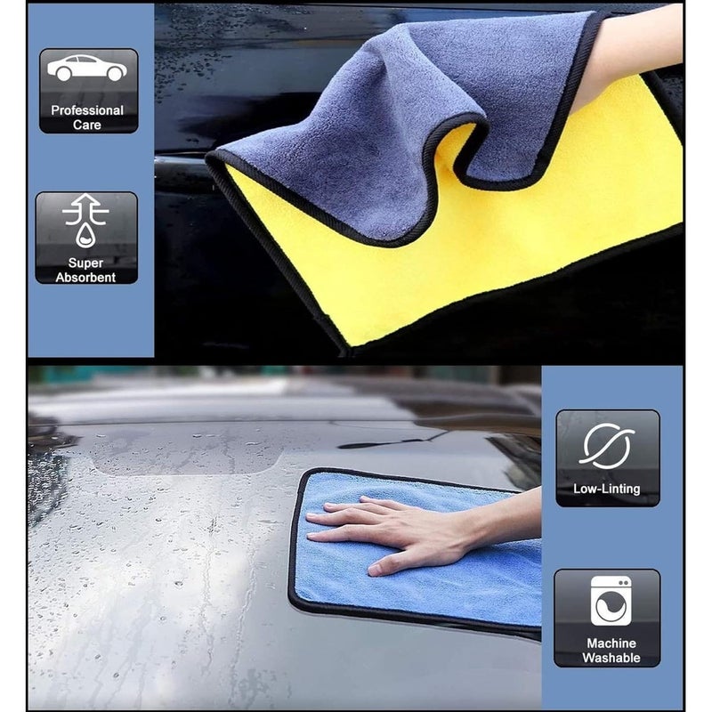 Car Drying Towel Microfiber Detailing Towel 40x30cm Pack of 3 - Image 5