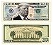 American Art Classics Donald Trump 2024 ReElection Limited Edition Novelty Dollar Bill Pack of 50 Full Color Front Back Printing with Great Detail Make American Great Again - Image 3