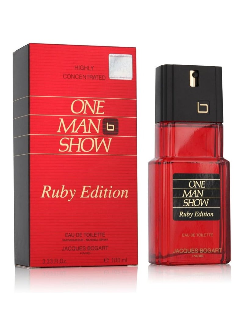 Jacques Bogart One Man Show Combo – Silver, Ruby Edition & Gold Edition – Eau de Toilette 100ml Each for Men  - Image 4