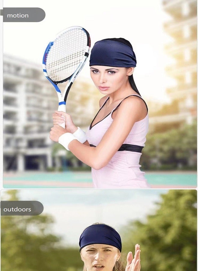 إسكدنيا أزرق الرياضة حزام الشعر - Image 2