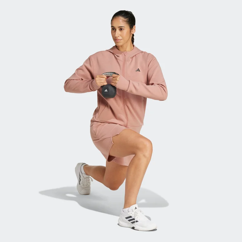 Adidas Designed-For-Training Full-Zip Hooded Sweatshirt