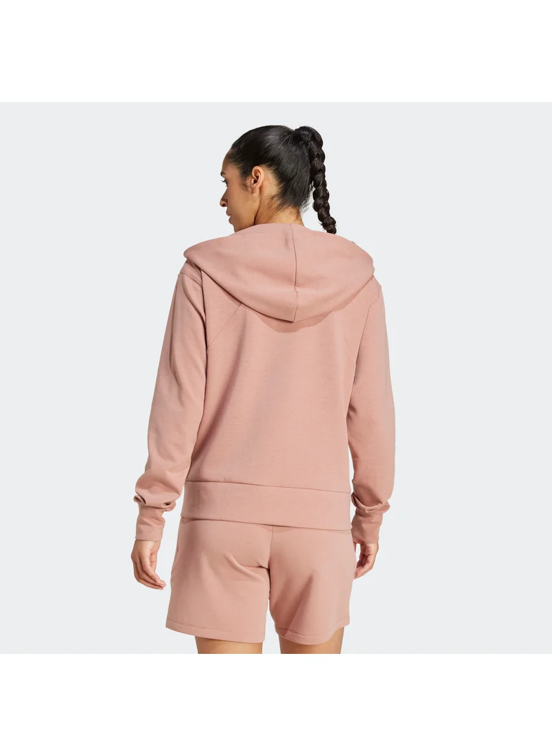 Adidas Designed-For-Training Full-Zip Hooded Sweatshirt