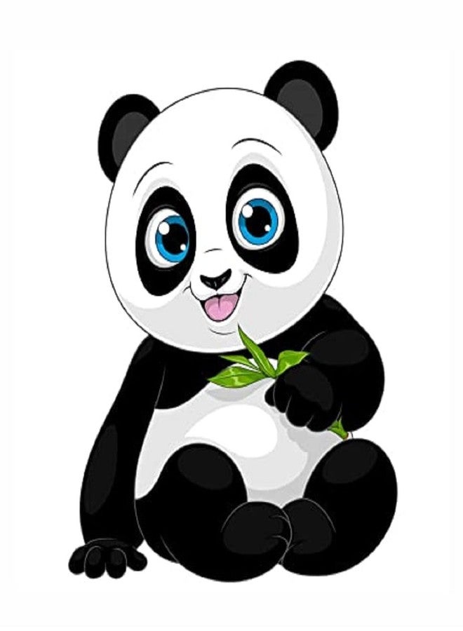 Akki Wold Cute Baby Panda Wall Sticker for Living Room, Bedroom, Kids Room, (Size - 40 Cm X 64 Cm) - Image 2