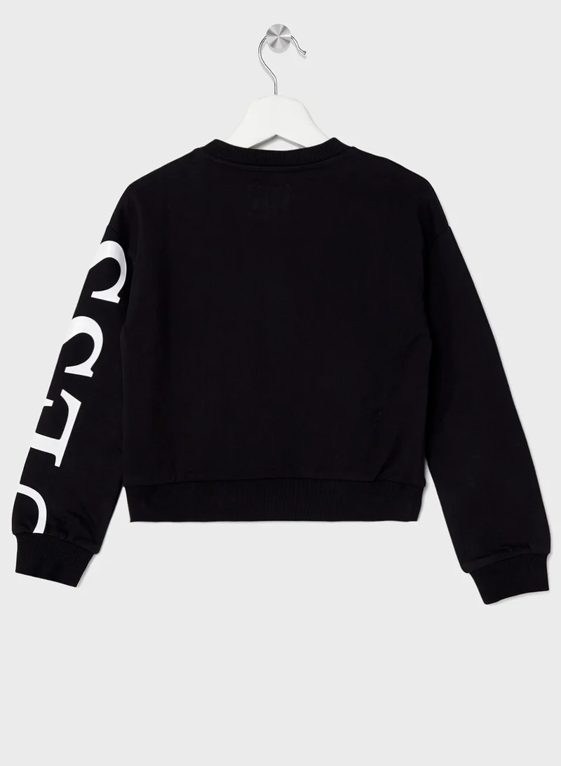 GUESS Kids Crew Neck Top and Leggings sets