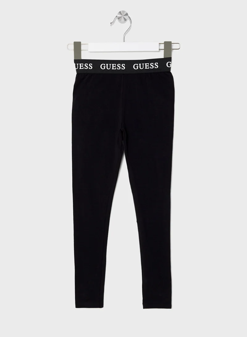GUESS Kids Crew Neck Top and Leggings sets