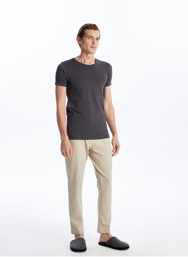 LC WAIKIKI Crew Neck Combed Cotton Men's Athlete  - Image 2